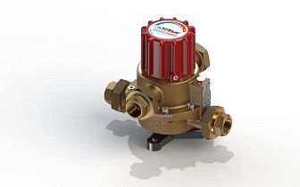 Клапан смесительный DYNAFLUID 2089J, 1 1/2", бронза, пар/вода