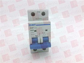 Автоматический выключатель для монтажа на дин-рейку Артикул NB1-B32-2P от производителя CHINT