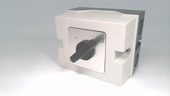 Кулачковый переключатель BACO CONTROLS SC52DXQ, 16А, 2 полюса, 4 позиции, черный