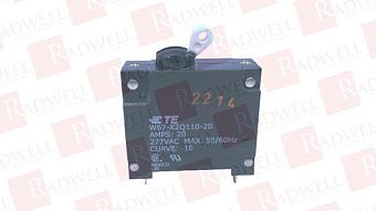 Монтируемый автомат Артикул W67-X2Q110-20 от производителя TE CONNECTIVITY