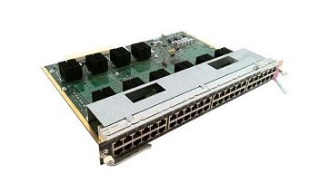 Модуль/стойка ПЛК WS-X4748-RJ45-E от CISCO