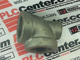 Тройник редукционный чугунный WARD 2"x1"x2" NPT черный