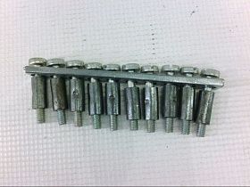 Перемычка клеммная 10-полюсная с шагом 5 мм Buchanan 633110