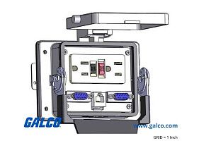 Mencom GF-2DB9-RJ11-32