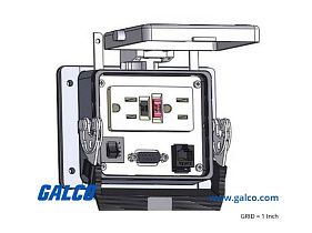 Mencom DHGF-DB9-RJ45-R-32