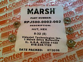 Гайка / болт / шатун / шайба Артикул RPJ500-0002-002 от производителя VIDEOJET