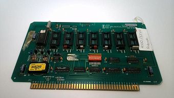 Плата управления CMS 9636 с энергонезависимой памятью и DIP-переключателями