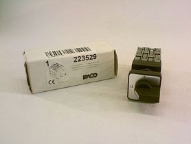 Кулачковый переключатель BACO CONTROLS 223529, 10А, 6 контактов