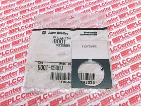 Табличка маркировочная Allen-Bradley 800T-X508J серая