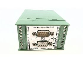 Преобразователь интерфейса PSM-EG-RS232/TTY-P/2K Phoenix Contact, 24В DC