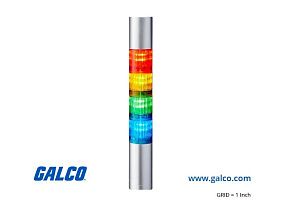 Patlite LR4-402WJBU-RYGB