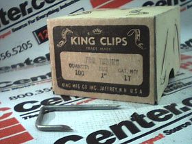 Зажим Артикул 1T от производителя KING MFG CO