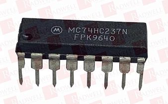 Интегральная микросхема Артикул MC74HC237N от производителя NXP SEMICONDUCTOR