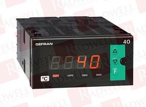 Контроль температуры / процесса Артикул 40T96-4-24-RR-0-0-1-0-0-0 от производителя GEFRAN