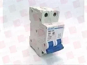 Автоматический выключатель для монтажа на дин-рейку Артикул NB1-63 C20 от производителя CHINT