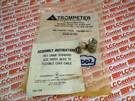 Перемычка / клемма / штекер Артикул 105-1919-1 от производителя TROMPETER ELECTRONICS