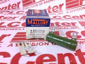 Резистор  Артикул 2.5HJ-5000 от производителя CORNELL DUBILIER