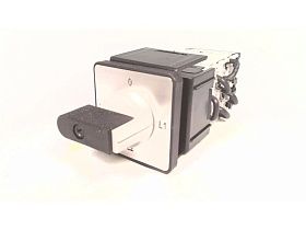 Кулачковый переключатель BACO CONTROLS NY17AX80, 12А, 22мм, 9 позиций, черный