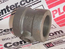 Тройник чугунный WARD 2"x1/2"x2" черный ковкий