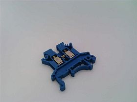 Клеммный блок проходной UK 2,5 N BU Phoenix Contact