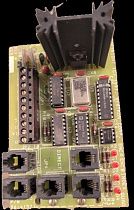 Плата управления 96-4157 WEBTRON с LED-индикацией и винтовыми клеммами