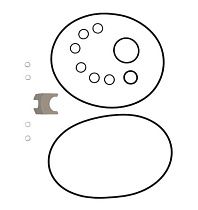 Комплект прокладок EPDM для насосов CR/CRN Grundfos 96416597