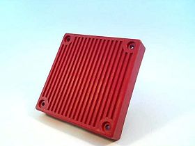 Звуковой оповещатель пожарный EH-EL1-R Wheelock, красный, 24В