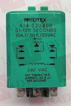 Замедляющие реле Артикул 614-22T-400 от производителя TE CONNECTIVITY