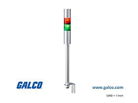 Patlite LR4-202LJBU-RG