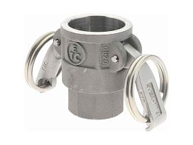 Соединитель кулачковый 307DSS EVER-TITE, 3/4"x3/4", нержавеющая сталь, 250 PSI