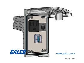 Mencom LP1-DP1-USB-AFAF-R