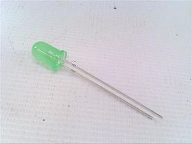 Светодиод зеленый 5мм для монтажа на плату EVERLIGHT 336SYGSYGD/S530-E2