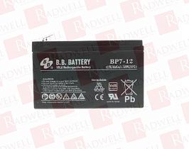 Аккумулятор Артикул BP7-12-T2 от производителя BB BATTERY