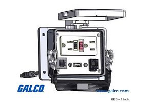 Mencom GF-RJ45-USB-06-R-32
