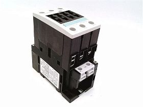 Контактор SIEMENS 3RT1036-1AK60, 50А, 22кВт, 110/120В AC, 3-полюсный