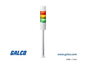 Patlite LR6-302PJBW-RYG