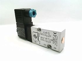 Электромагнитный клапан EUROTEC MNF532-024DC-1A 5/2 G1/4" 24В DC NBR 2-10 бар