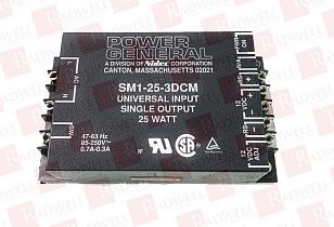 Источник питания Артикул SM1-25-3DCM от производителя POWER GENERAL