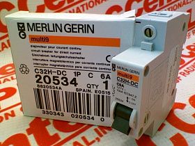 Автоматический выключатель для монтажа на дин-рейку Артикул MG20534 от производителя SCHNEIDER ELECTRIC