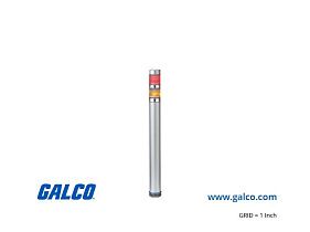 Patlite ME-202P-RY+FB123