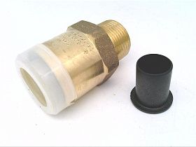 Фитинг быстроразъемный Watts 4501B-1412, 3/4"x3/4" MPT, для труб CU/CPVC/PEX