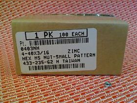 Гайка / болт / шатун / шайба Артикул 0403NH от производителя LIBERTY FASTENER