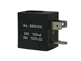 Катушка электромагнитная EUROTEC ES024DC, 24В DC, 3Вт