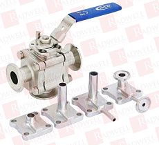 Шаровой клапан Артикул 2733ET-CTF-050-3L180-LH от производителя AVCO