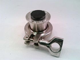 Клапан обратный продувочный ABB 62-174R-1-1/2-316 быстроразъемный, нержавеющая сталь 316