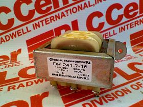 Трансформатор  питания сервопривода Артикул DP-241-7-16 от производителя SIGNAL TRANSFORMER