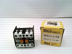 Блок вспомогательных контактов WBCL4-04, 4NC, 10А, 660В