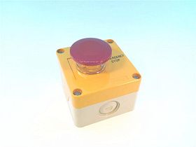 Кнопочная станция управления BACO CONTROLS BX1019-10 с красной грибовидной кнопкой