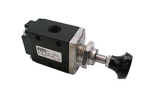 Клапан пневматический 3/2 ходовой кнопочный 1/4" NPT Schrader Bellows 524411000