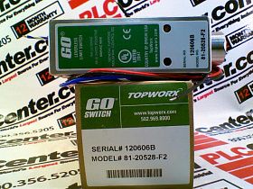 Концевой выключатель Артикул 81-20528-F2 от производителя TOPWORX